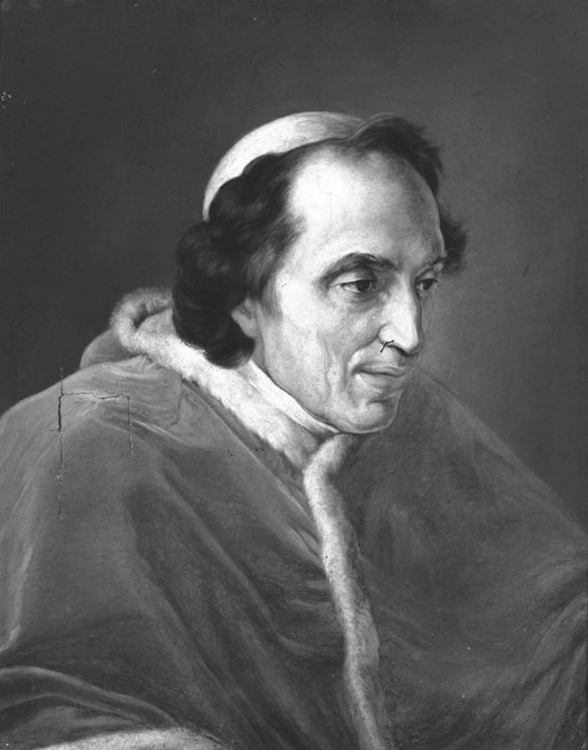 Ritratto di papa Pio VII - Museo Civico, Palazzo Malatestiano